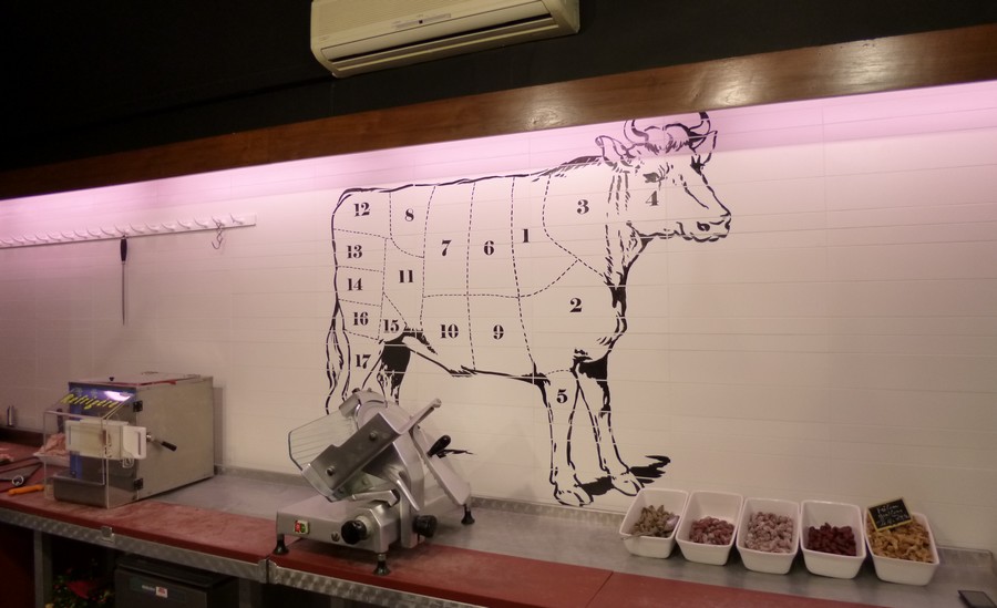 Décor de bouicherie